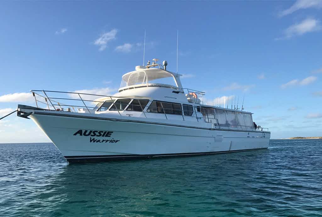 Exclusive Hire, Aussie Warrior, BlueSun2 Boat Charters